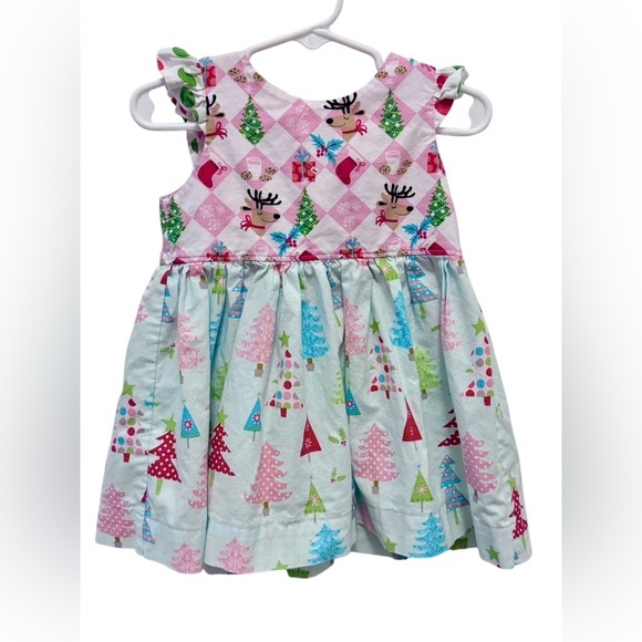 2T boutique Christmas dress - Picture 1 of 3